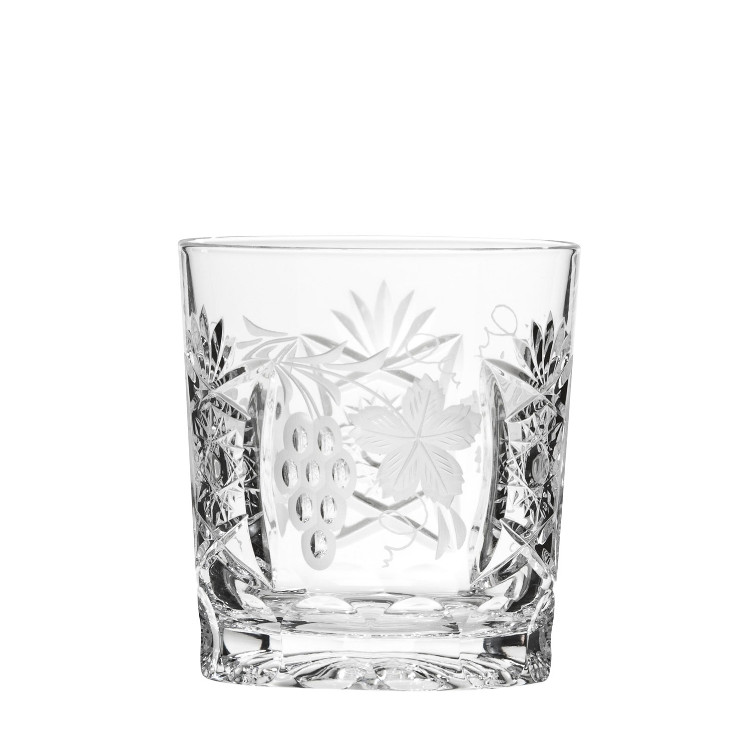 Whiskyglas Kristall Traube (9 cm)