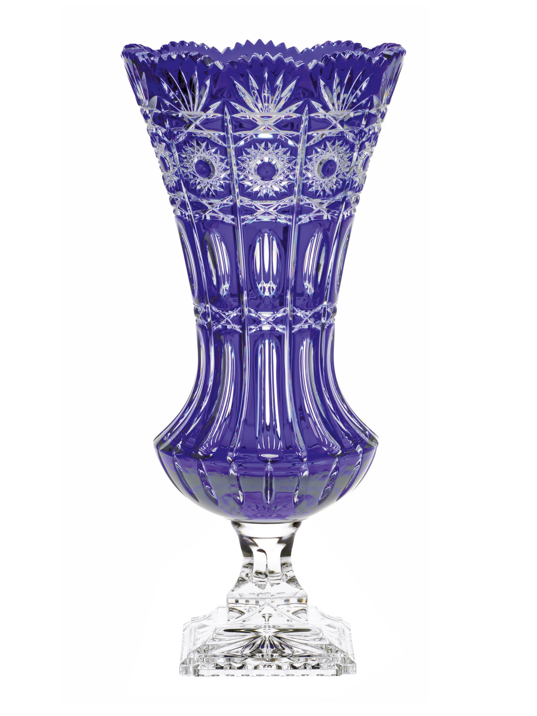 Vase Kristall Dresden (42 cm)