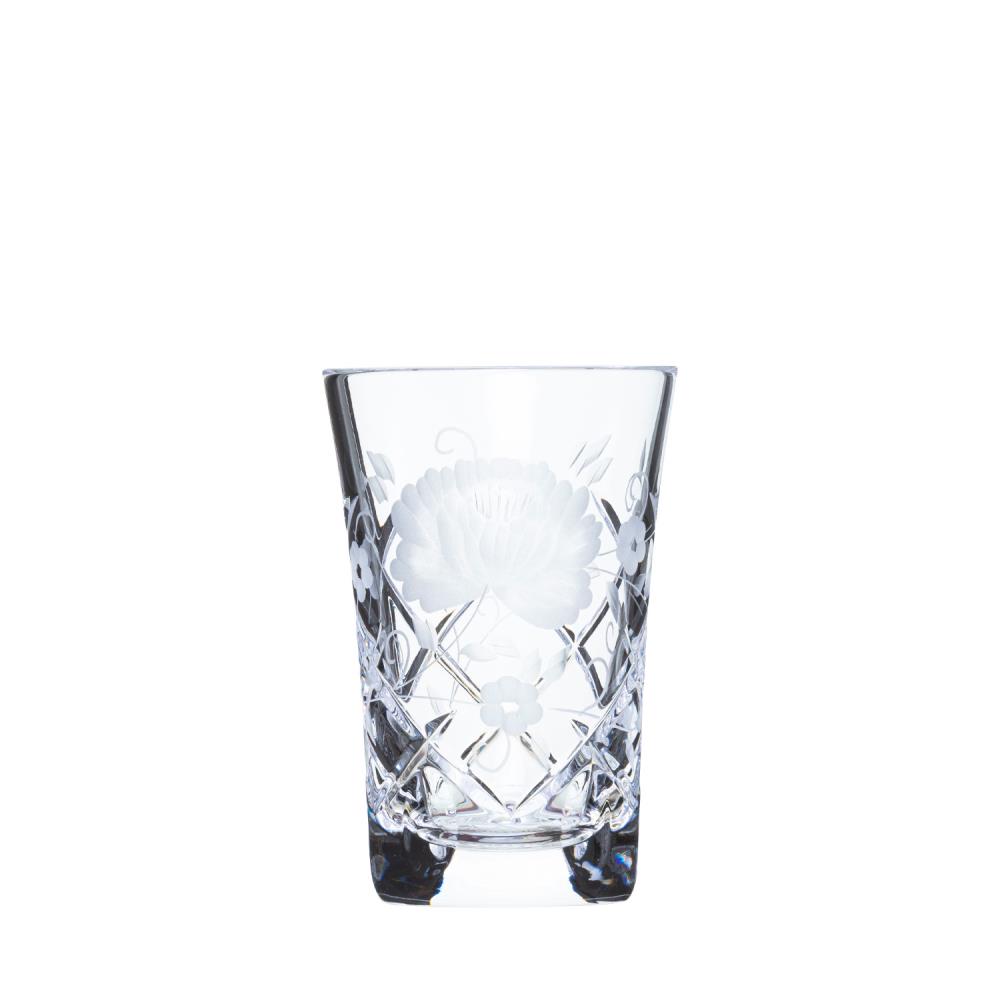 Shot Glas Kristall Sunrose klar (8 cm)