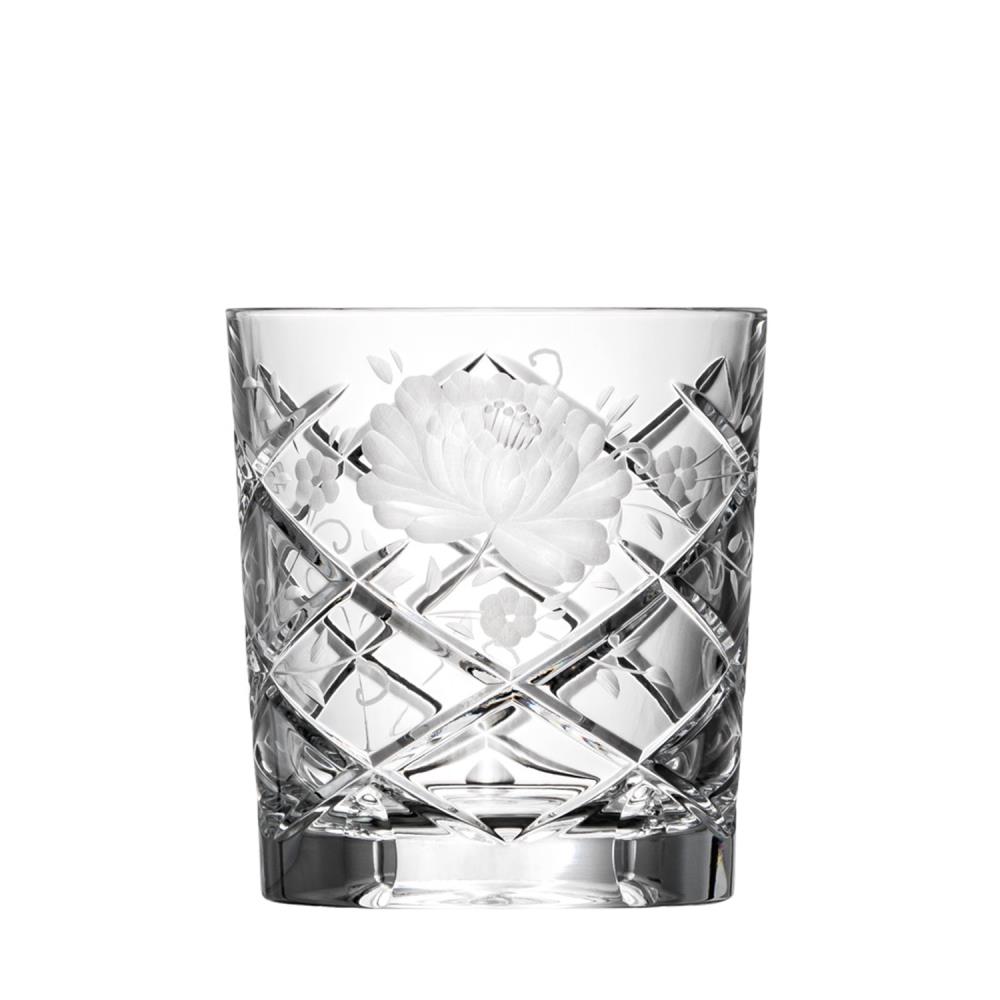 Whiskyglas Kristall Sunrose klar (10 cm)