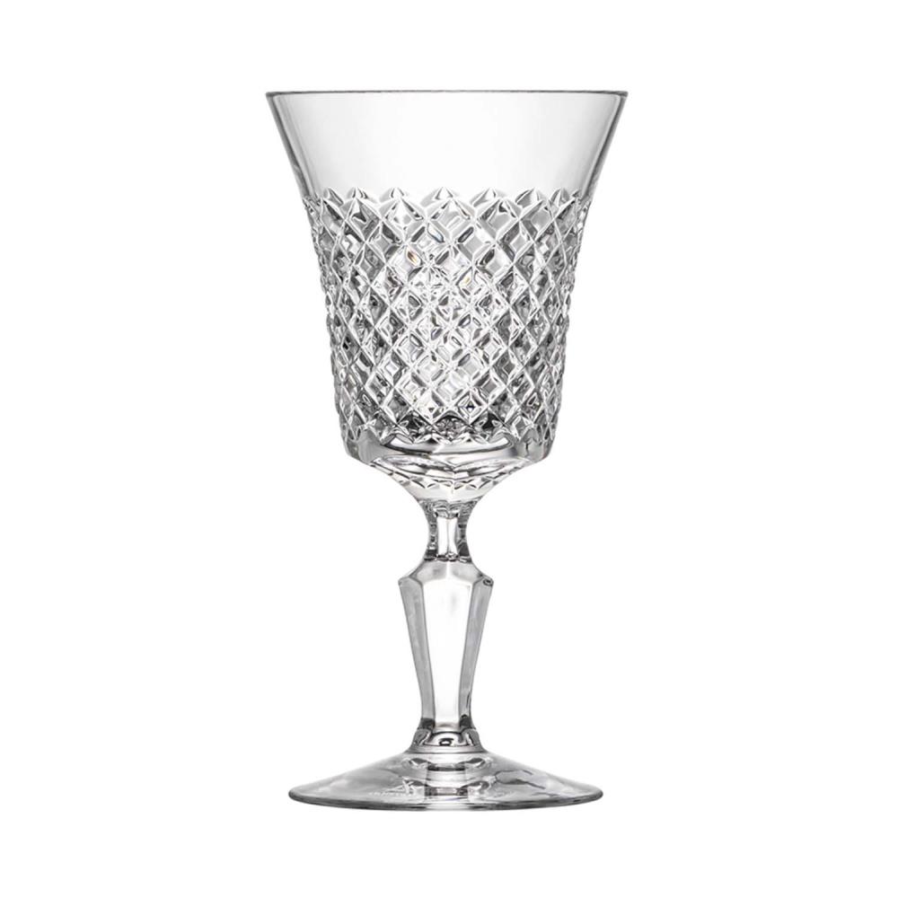 Rotweinglas Kristall Karo clear (18,5 cm)