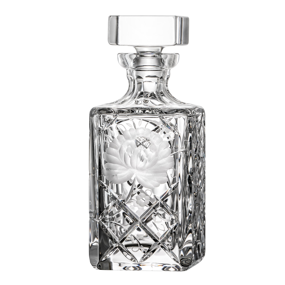 Whiskykaraffe Kristall Sunrose (25 cm)