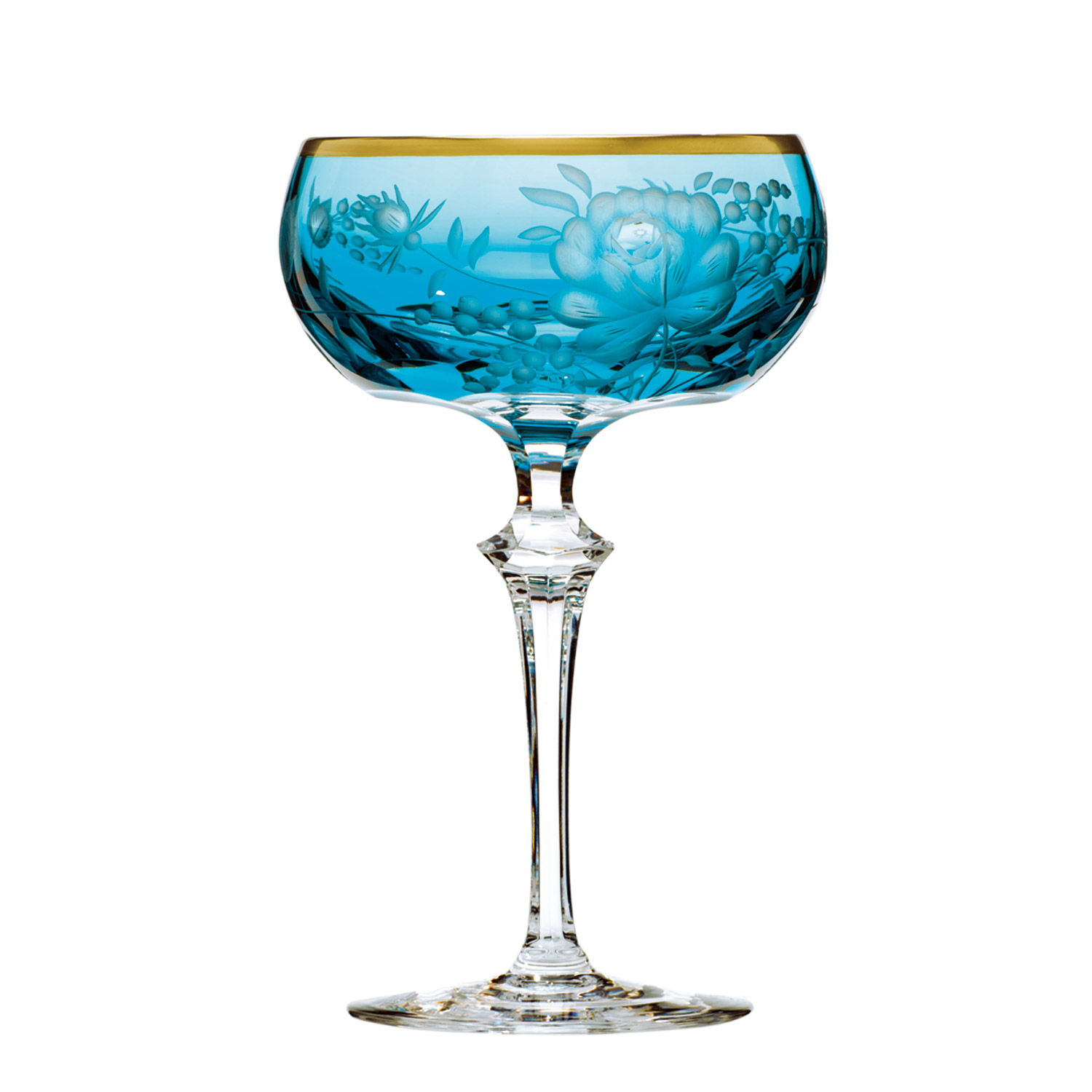 Cocktailglas Kristall Primerose Gold rubin (17,5 cm)