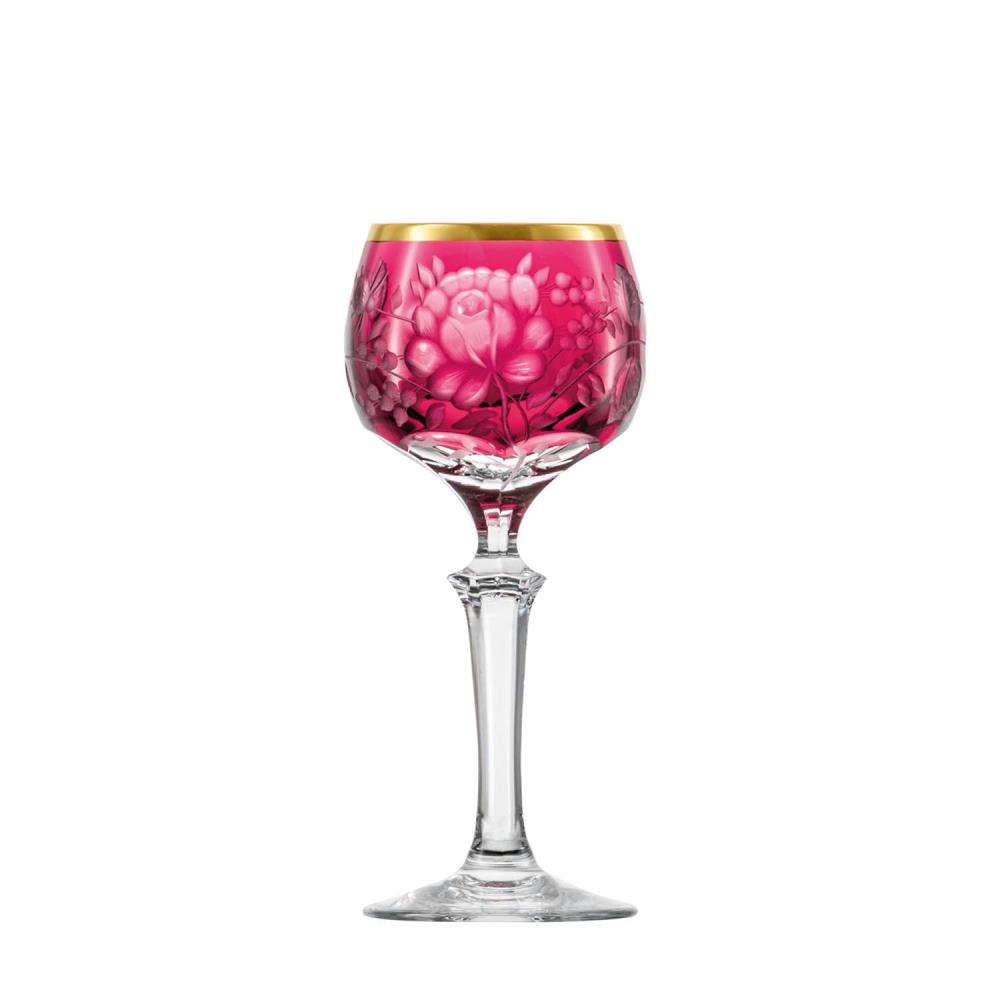 Likörglas Kristall Primerose Gold rubin (14,3 cm)