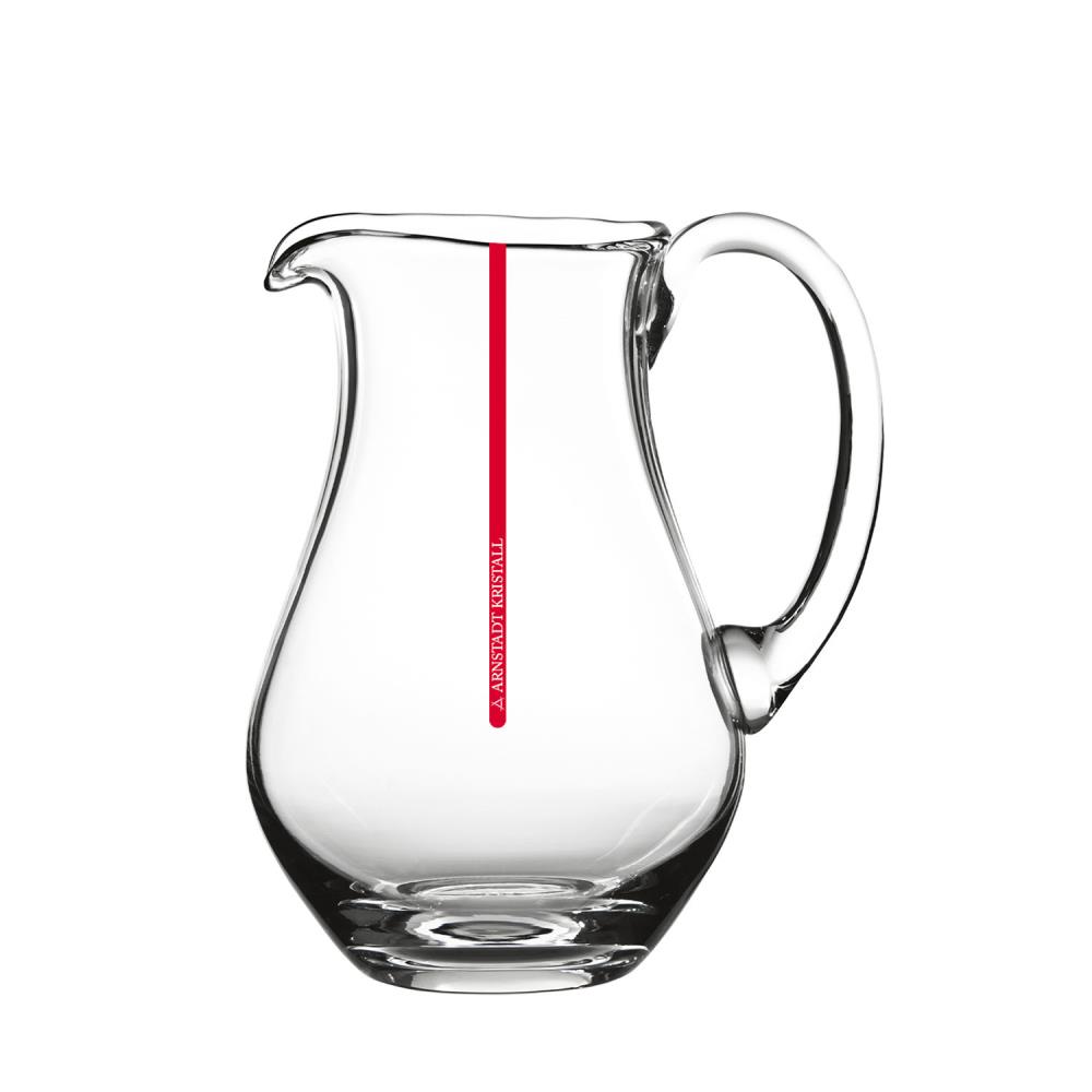 Krug Kristall Redstripe klar (20 cm)