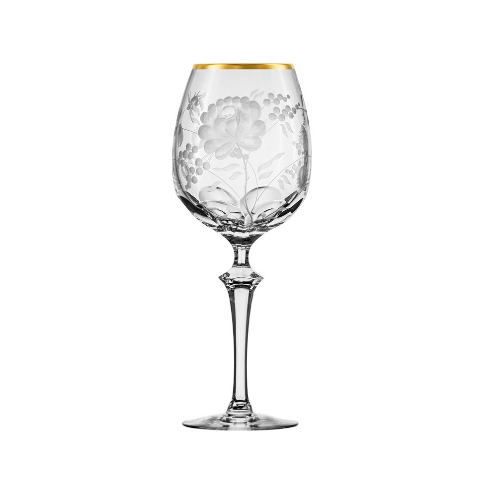 Weinglas Kristall Primerose Gold clear (25,5 cm)