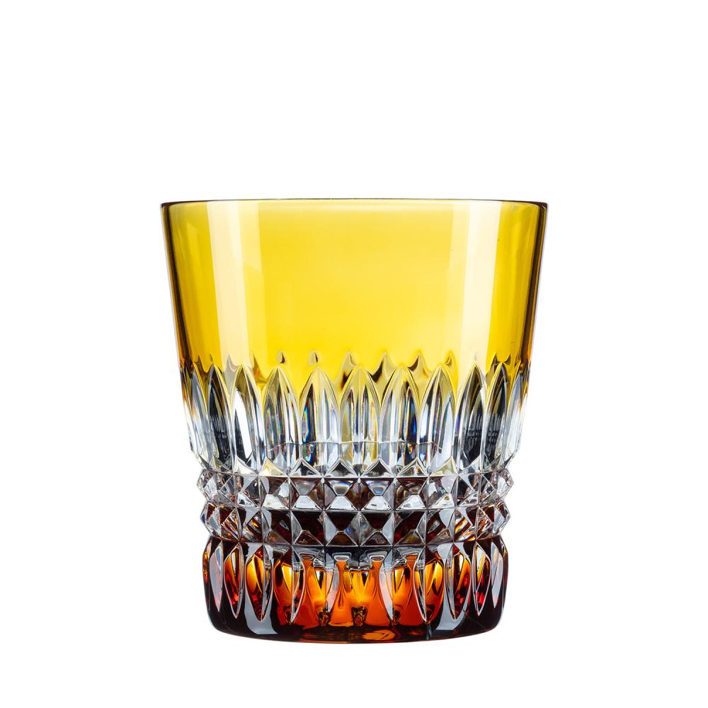 Becher Kristall Empire amber (9,5cm)
