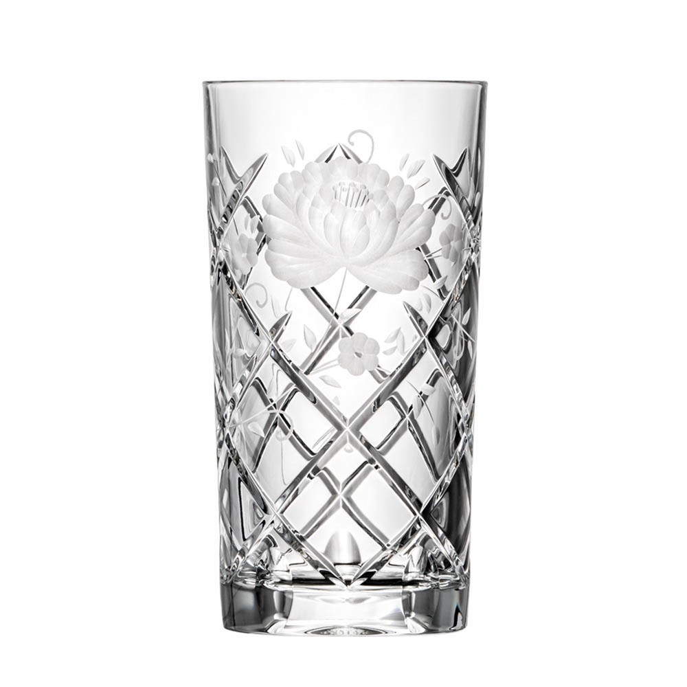 Longdrinkglas Kristall Sunrose (13,5 cm)