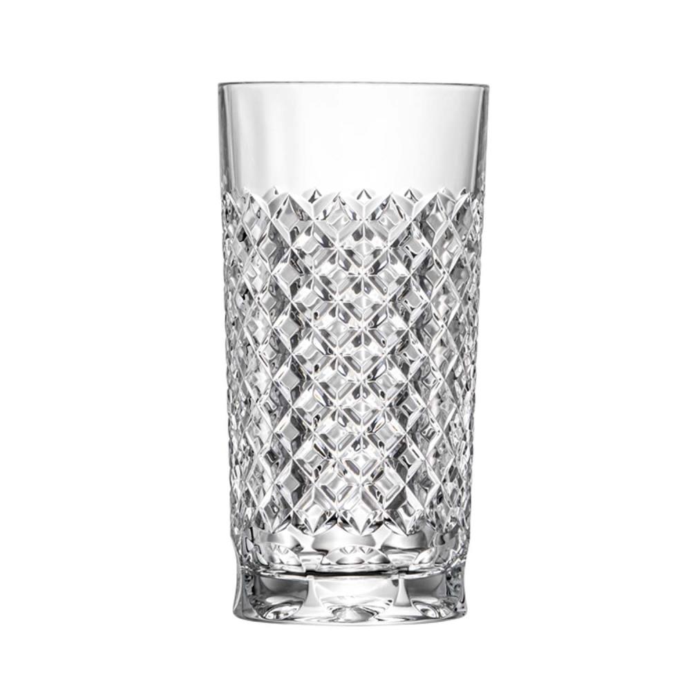 Longdrinkglas Kristall Karo clear (13,5 cm)