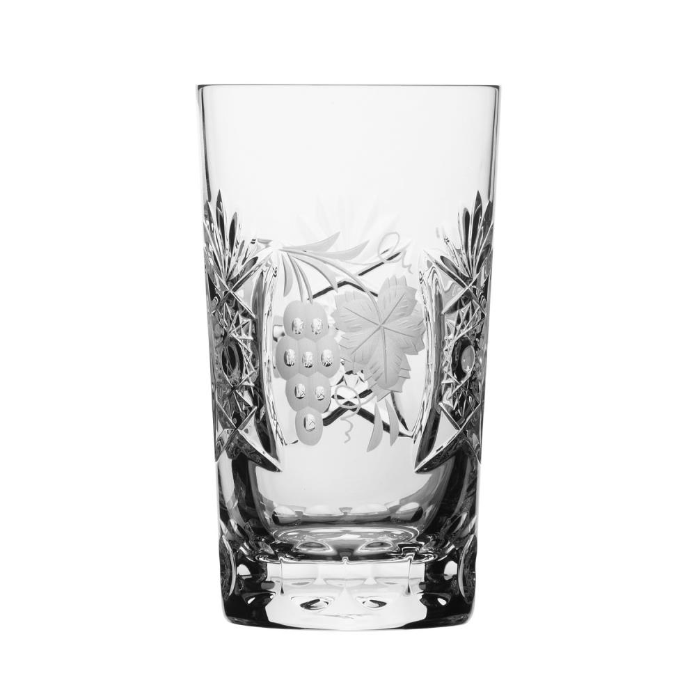 Longdrinkglas Kristall Traube clear (13,5 cm)
