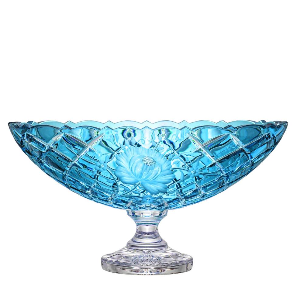 Jardiniere Kristall Sunrose azur (40 cm)