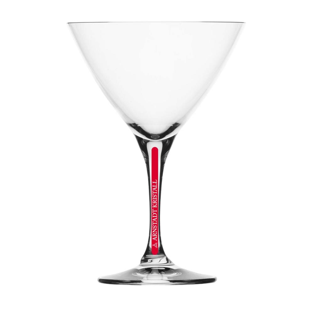 Cocktailglas Kristall Redstripe klar (16,6 cm)