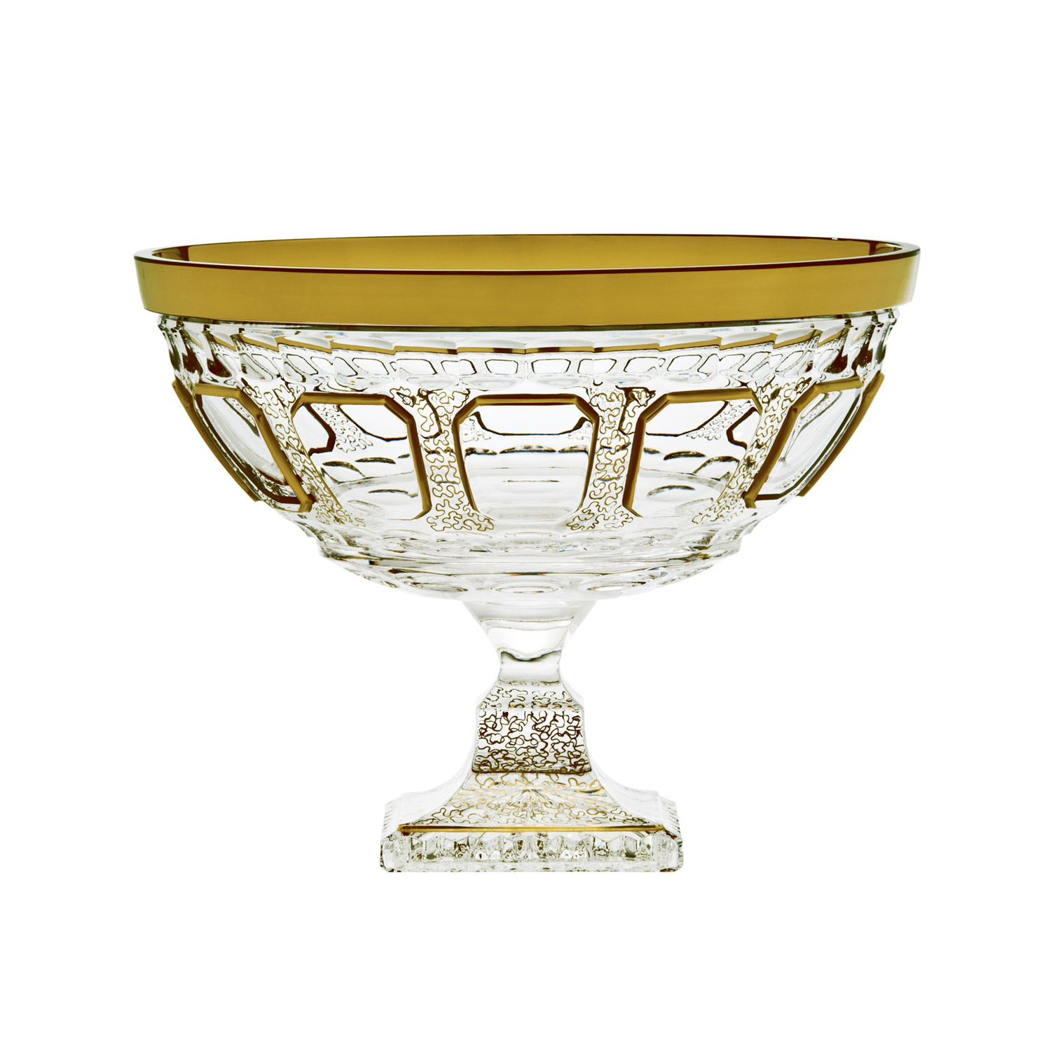 Schale Kristall Antike clear (26 cm)