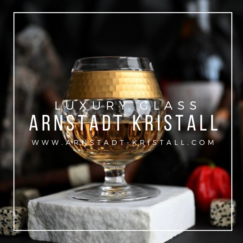 Cognacglas Kristall Bloom Gold clear (10,6 cm)