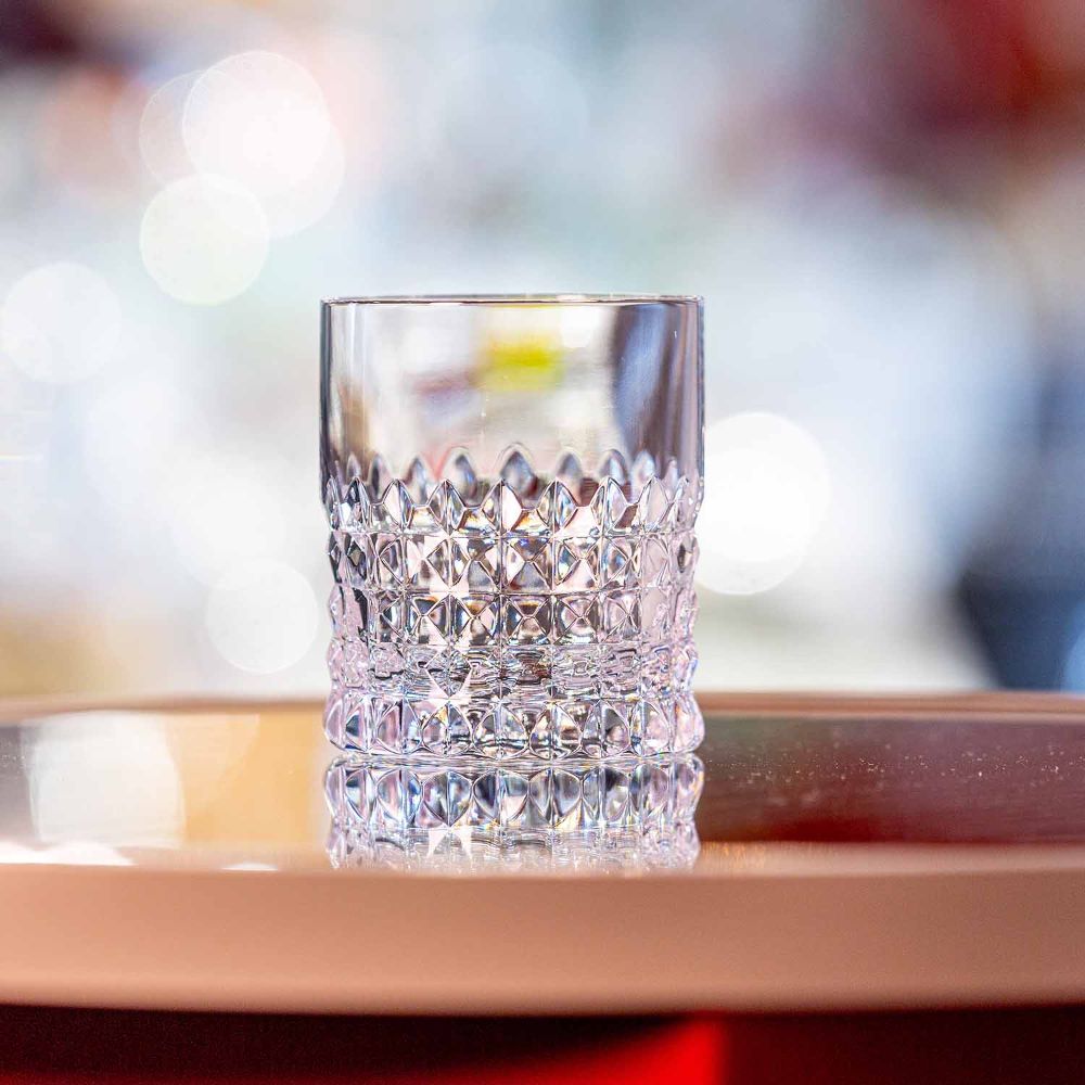 Whiskyglas Kristall Rocks clear (10 cm)