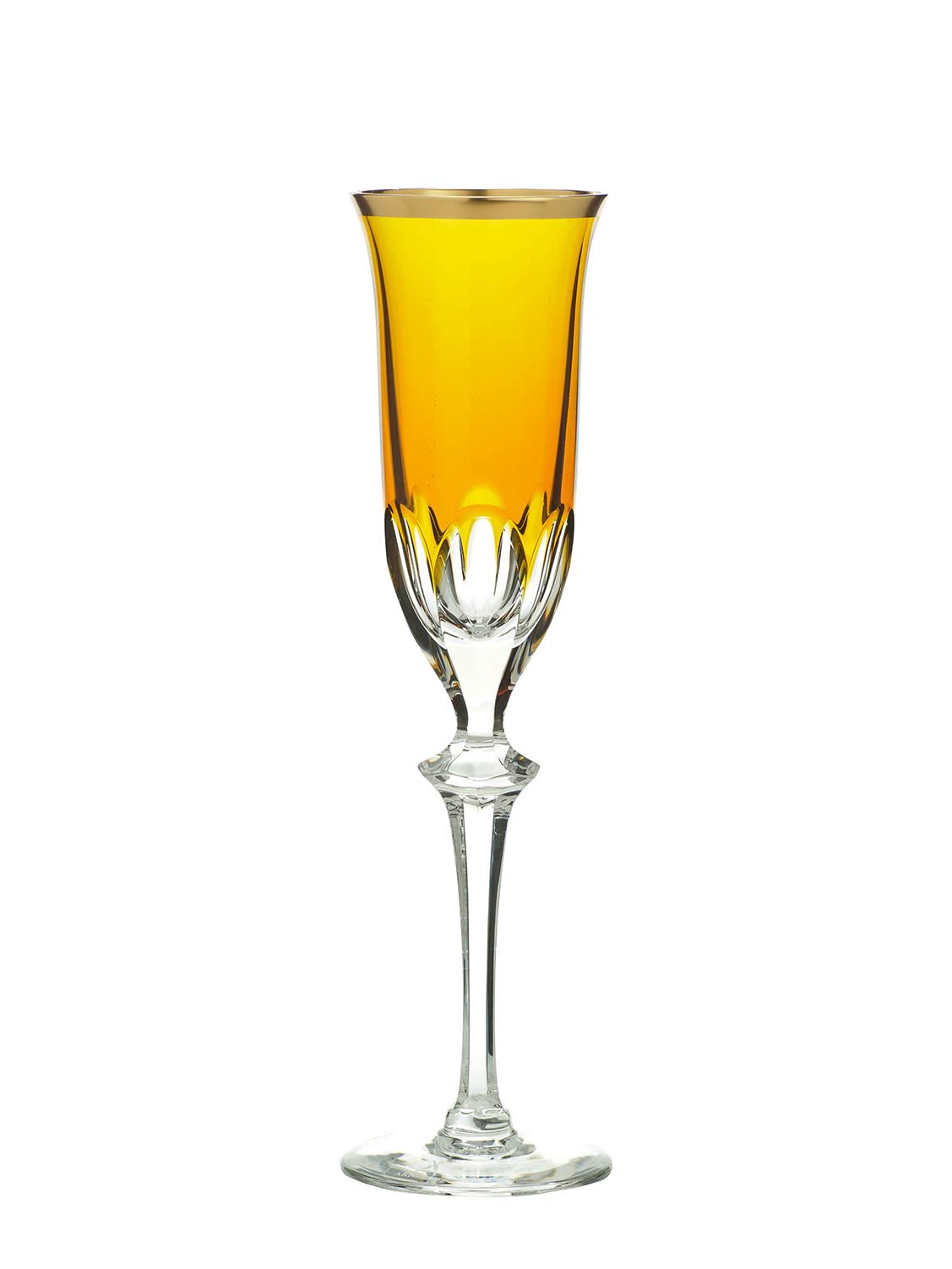 Sektglas Kristall Palais Gold amber (26,2 cm)