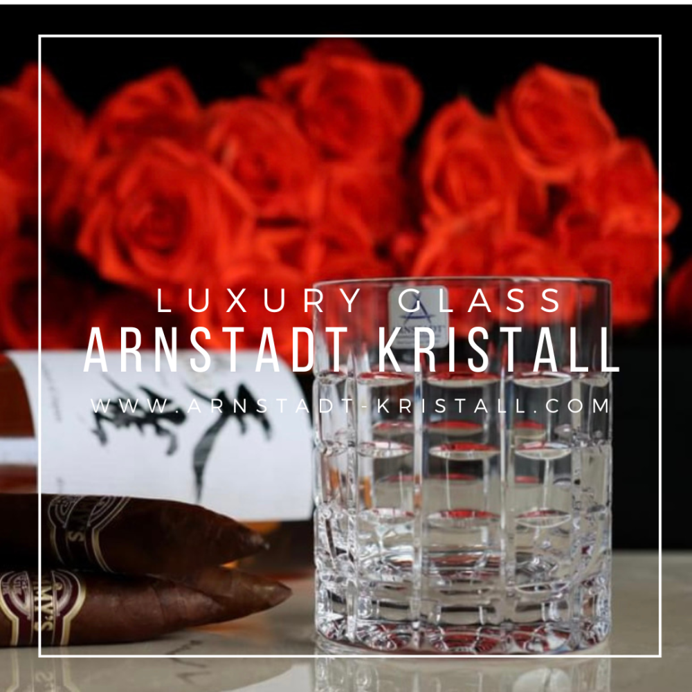 Whiskyglas Kristall Las Vegas klar (9,3 cm)