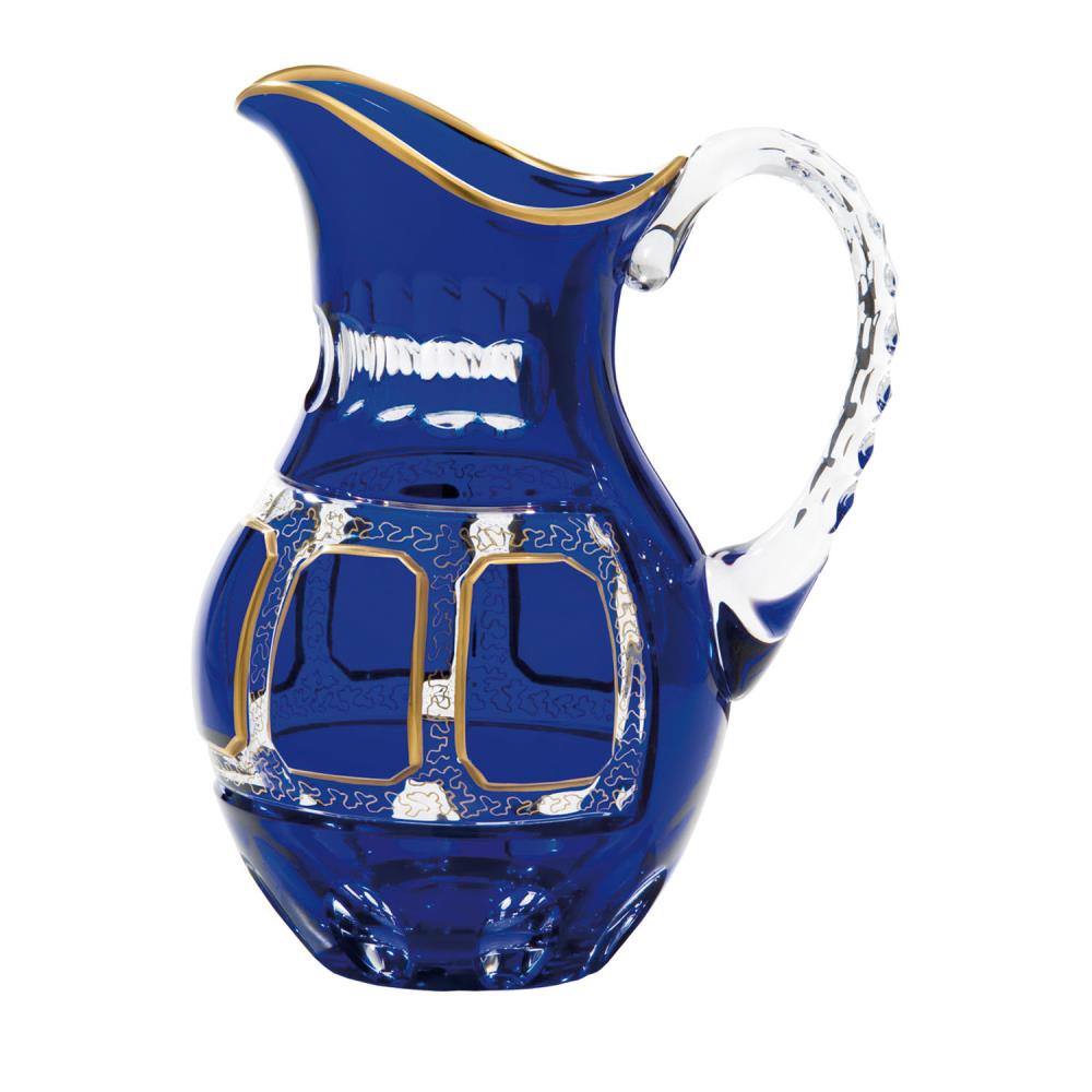 Krug Kristall Antike kobalt (25 cm)